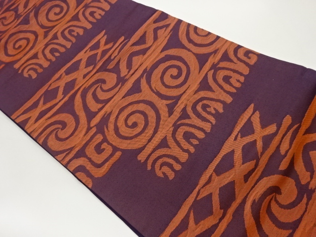 JAPANESE NAGOYA OBI / WOVEN ABSTRACT